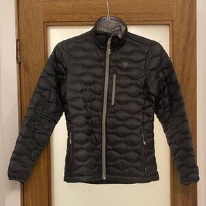 Women’s Mountain Hardwear Grey Puffer Jacket